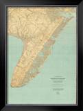 Cape May, New Jersey, c.1888 Framed Giclee Print
