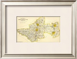Connecticut: New Haven County North, c.1893 Framed Giclee Print