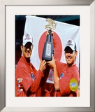 Hideki Okajima and Daisuke Matsuzaka Framed Photographic Print