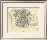 Madrid, Spain, c.1831 Framed Giclee Print