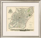Moscow, Russia, c.1836 Framed Giclee Print