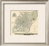 Moscow, Russia, c.1836 Framed Giclee Print