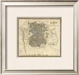 Madrid, Spain, c.1844 Framed Giclee Print