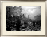 Damage Caused by a V2 Rocket Attack Art