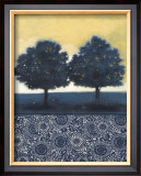 Blue Lemon Tree II Posters by Norman Wyatt Jr.