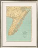 Cape May, New Jersey, c.1888 Framed Giclee Print