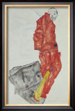 Self-Portrait as Prisoner, 1912 Poster by Egon Schiele