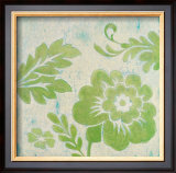 Green Floral Poster by Hope Smith