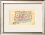 State of Connecticut, c.1893 Framed Giclee Print