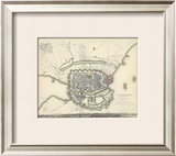 Copenhagen, Denmark, c.1837 Framed Giclee Print