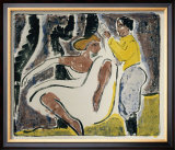 Russian Dancers Print by Ernst Ludwig Kirchner