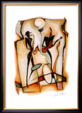 Jazz Duo Posters by Alfred Gockel