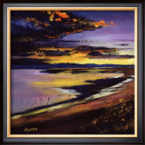 Cree Estuary Sunset Limited Edition Framed Print by Davy Brown