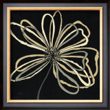 Oxygen Scribble Flower Prints by Debbie Halliday