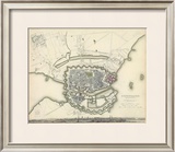 Copenhagen, Denmark, c.1837 Framed Giclee Print