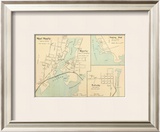 West Mystic, Mystic, Connecticut, c.1893 Framed Giclee Print