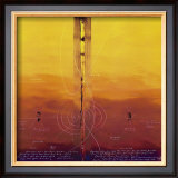 Universal Vibration I Posters by Carole Bécam