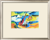 Fischerboote Poster by Karl Schmidt-Rottluff