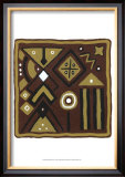 Tribal Rhythms IV Poster by Virginia A. Roper