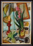 Still Life with Burning Candle Posters by Max Beckmann