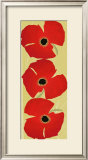 Dancing Poppies Print by Susy Pilgrim Waters