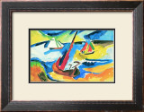 Fischerboote Posters by Karl Schmidt-Rottluff