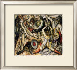 Night, c.1918 Prints by Max Beckmann