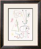 Parler Seul, 1947 Limited Edition Framed Print by Joan Miró