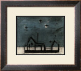 Night Landscape Art by Lyonel Feininger