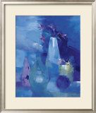Evocacion Azul I Posters by Jose Aguilar
