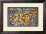 Tempelviertel von Pert, c.1928 Print by Paul Klee