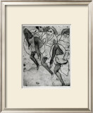 Dancers in Hamburg Poster by Ernst Ludwig Kirchner