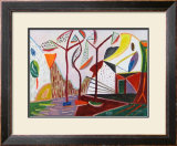 Landscape with Trees Art by Werner Gilles