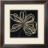 Oxygen Scribble Flower Posters by Debbie Halliday