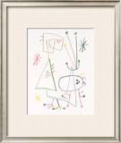 Parler Seul, 1947 Limited Edition Framed Print by Joan Miró