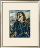 Portrait d'une Jeune Fille, c.1913 Posters by Oskar Kokoschka