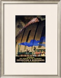 Exposition a Nuremburg Framed Giclee Print by Jupp Wiertz
