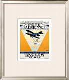 Fete Aerienne Angers Framed Giclee Print by P. L. Armand