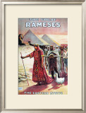 The Great Ramses, Mystic of the Orient, 1914 Print