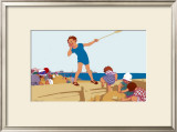Clacton-on-Sea Framed Giclee Print by L Hocknell