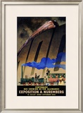 Exposition a Nuremburg Framed Giclee Print by Jupp Wiertz