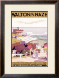 Walton on Naze Framed Giclee Print