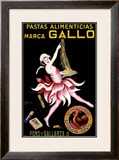 Gallo, Pastas Alimenticias Framed Giclee Print by Leonetto Cappiello