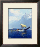 Northern Pacific Railroad, Alaska Framed Giclee Print