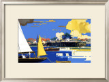 Clacton-On-Sea Framed Giclee Print by Frank Mason