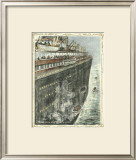 Titanic: Lowering the Lifeboats Prints by C. J. Delacy