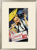 Carnaval de Nice Framed Giclee Print by Emmanuel Gaillard
