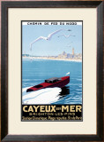 Cayeux Sur Mer Framed Giclee Print by Pierre Commarmond