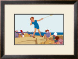 Clacton-on-Sea Framed Giclee Print by L Hocknell