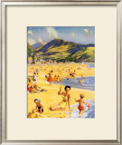 Barmouth, BR Poster, 1956 Framed Giclee Print by Harry Riley